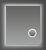 Badkamerspiegel Rosie 120 cm met Make-Up Spiegel en Spiegelverwarming Dimbare LED-Verlichting 120x70x2,5 cm