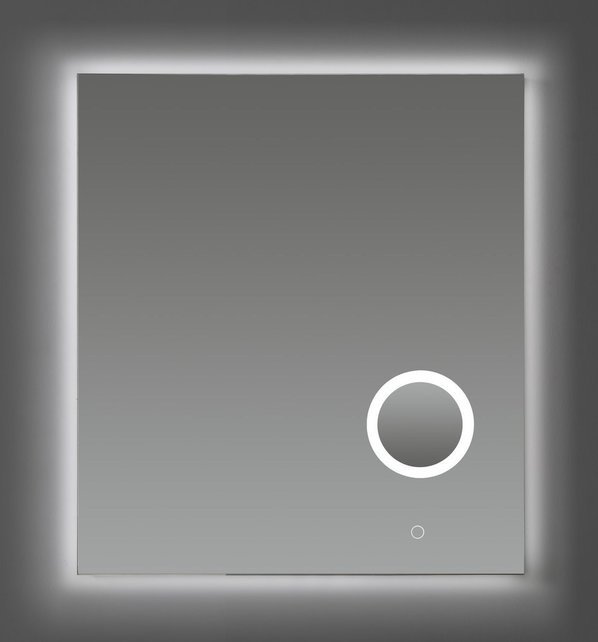 Badkamerspiegel Rosie 120 cm met Make-Up Spiegel en Spiegelverwarming Dimbare LED-Verlichting 120x70x2,5 cm