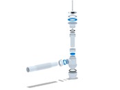 Flexibele bekersifon kunststof met crepine Ø40cm Flexibele bekersifon kunststof met crepine Ø40cm