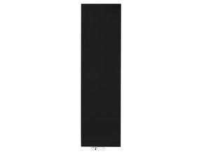 Designradiator Vertex Plan Zwart Mat 180x50cm 1743 Watt T22 Vlak Vertical Paneelradiator
