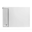 BELRAD Radiatorombouw 30x100 cm Smooth vlakke voorplaat RAL-9016