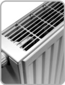 Radiatorombouw 40x220 cm Smooth vlakke voorplaat RAL-9016