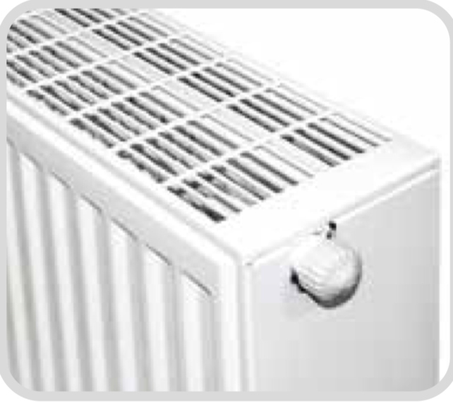 Radiatorombouw 40x220 cm Smooth vlakke voorplaat RAL-9016