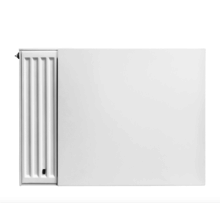 Radiatorombouw 50x50 cm Smooth vlakke voorplaat RAL-9016