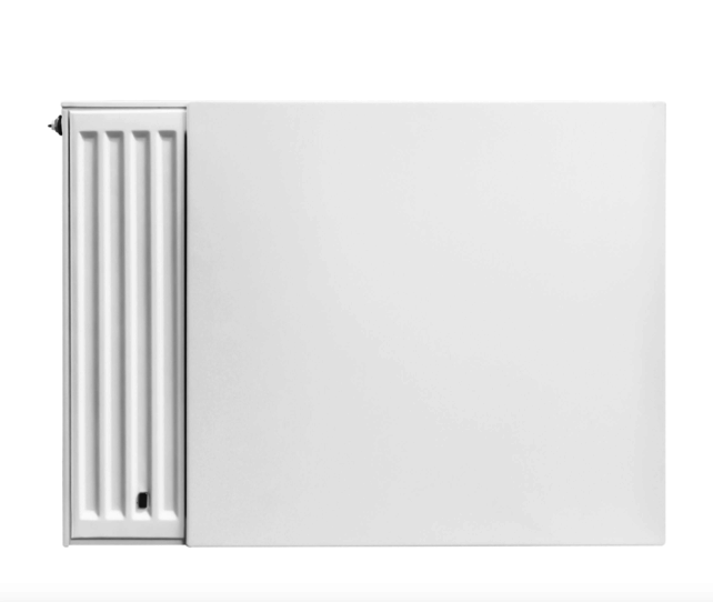 Radiatorombouw 90x70 cm Smooth vlakke voorplaat RAL-9016 Radiatorombouw 90x70 cm Smooth vlakke voorplaat RAL-9016