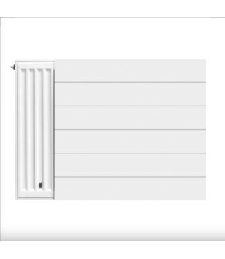 BELRAD Radiatorombouw 60x180 cm Lijn vlakke voorplaat RAL-9016