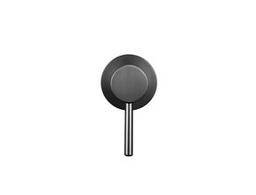 Omstelkraan warm en koud inbouw Bidetkraan Gun metal tbv bidettoilet Douchewc bidetdouche