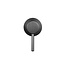 Omstelkraan warm en koud inbouw Bidetkraan Gun metal tbv bidettoilet Douchewc bidetdouche