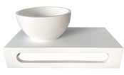 Fontein Planchet Parro Solid surface 40x22x8 cm Fontein Planchet Parro Solid surface 40x22x8 cm