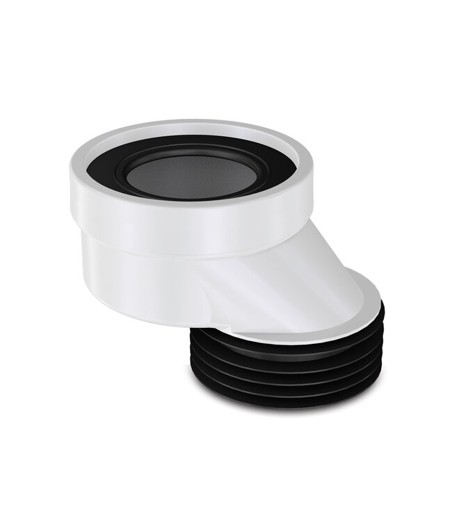 Afvoermanchet excentrisch 2 cm Sprongbocht WC afvoer