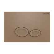 Creavit toiletset met bidet Mat Cappuccino - Hangtoilet FE322 Mat Cappuccino incl. soft close toiletbril en drukplaat