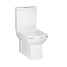 Staand Toilet met Bidet Creavit Lara Wit Compleet incl. Toiletbril