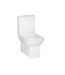 Staand Toilet met Bidet Creavit Lara Wit Compleet incl. Toiletbril