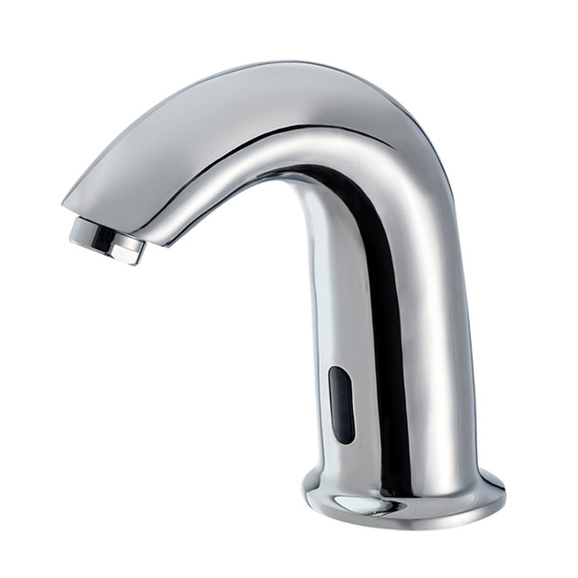 Wastafelkraan Cosmo Infrarood Sensor Mat Wit Koudwater kraan