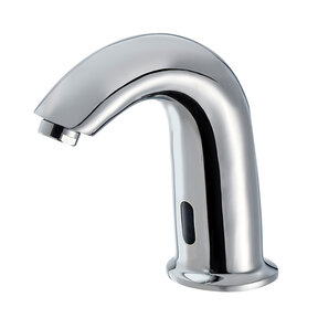 Wastafelkraan Cosmo Infrarood Sensor Chroom Koudwater kraan