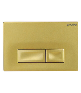 CREAVIT Drukplaat Goud Vierkante Knoppen Creavit Bedieningspaneel GP3006.00