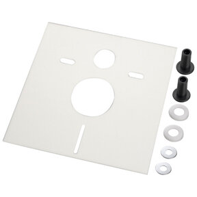 Isolatieset Hangtoilet en isolatiemat bidet toilet