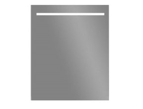 Badkamerspiegel Dion 58x80x3 cm Led verlichting Vóór & Onderverlichting incl. Spiegelverwarming