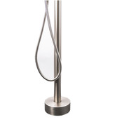 Buitendouche Set Eros Rond RVS 2 Greeps Mengkraan met Staafhanddouche