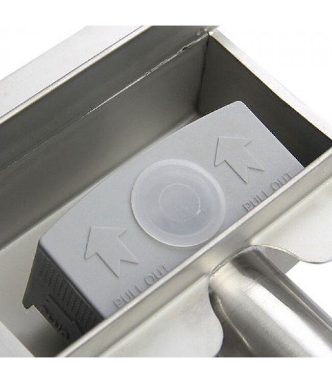 Douchegoot RVS FLENS 50 cm met Uitneembaar Sifon + uitneembaar haarfilter