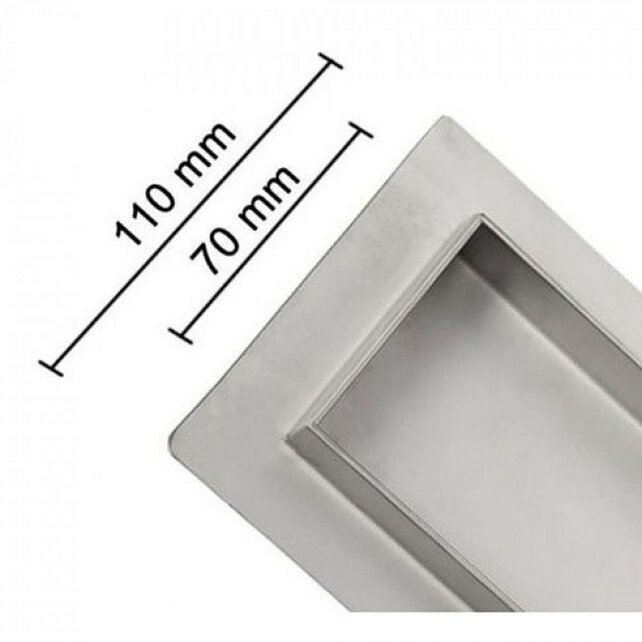 Douchegoot RVS FLENS 120 cm met Uitneembaar Sifon + uitneembaar haarfilter