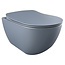 CREAVIT Hangtoilet Creavit Freedom Mat Basalt met bidet ( Exclusief toiletbril )