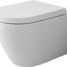 Bocchi Jet-Flush Hangtoilet Randloos Mat Wit 55cm diep (Incl) Softclose Toiletzitting