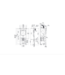 Toiletset Zwart Mat Randloos Creavit Freedom compleet toiletset incl. wc bril softclose + inbouwreservoir + Drukplaat