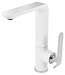 Keukenkraan Bloom Wit - Chroom Waterbesparend draaibaar uitloop