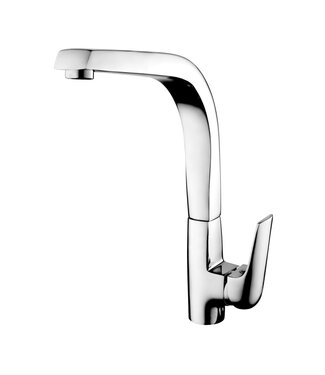 ALONI Keukenkraan Aloni Chroom Quadro  Draaibare uitloop Waterbesprarend