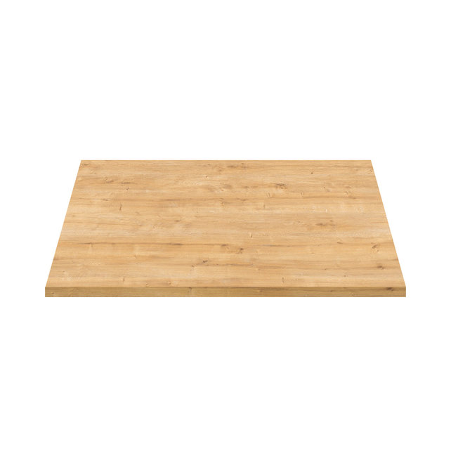Wastafelblad Safir Mat Eiken 100x46x3cm MDF Wastafelblad Safir Mat Eiken 100x46x3cm MDF