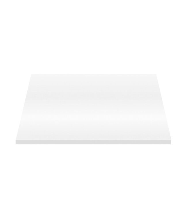 Wastafelblad Sally Mat Zwart 120x46x3cm MDF