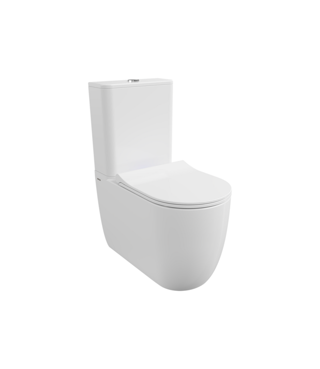 Bocchi Venezia Staand toilet Glans Wit (AO/PK) incl. Wc bril