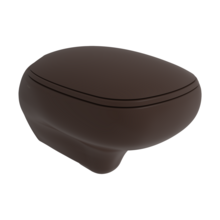 Hangend toilet Bocchi Fenice Mat Bruin Randloos ( excl. ) Toiletbril