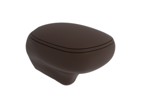 Hangend toilet Bocchi Fenice Mat Bruin Randloos ( excl. ) Toiletbril