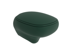 Hangend toilet Bocchi Fenice Mat Groen Randloos ( excl. ) Toiletbril