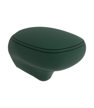 BOCCHI Hangend toilet Bocchi Fenice Mat Groen Randloos ( excl. ) Toiletbril