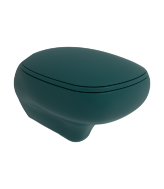 BOCCHI Hangend toilet Bocchi Fenice Mat Blauw Randloos ( excl. ) Toiletbril