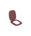 Hangend toilet Bocchi Fenice Bordeaux Rood Randloos ( excl. ) Toiletbril