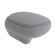 Hangend toilet  Bocchi Fenice Mat Grijs Randloos ( excl. ) Toiletbril