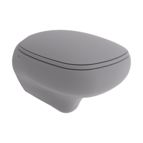 Hangend toilet  Bocchi Fenice Mat Grijs Randloos ( excl. ) Toiletbril