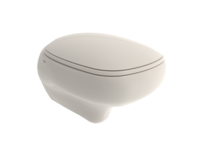 Hangend toilet Bocchi Fenice Glans Biscuit Randloos ( excl. ) Toiletbril