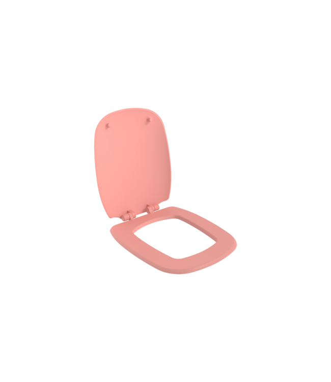 Hangend toilet Bocchi Fenice Mat Zalm Randloos ( excl. ) Toiletbril