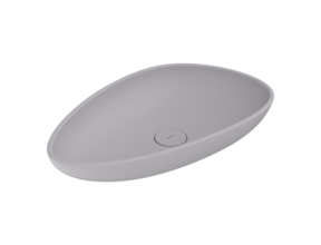 Opbouw wasbak Bocchi Etna Mat Grijs 58x37x16 cm Keramiek