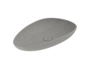 Opbouw wasbak Bocchi Etna Mat Beton 58x37x16 cm Keramiek