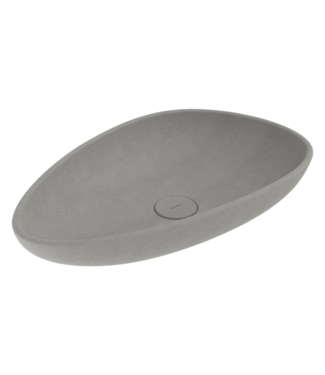 BOCCHI Opbouw wasbak Bocchi Etna Mat Beton 58x37x16 cm Keramiek