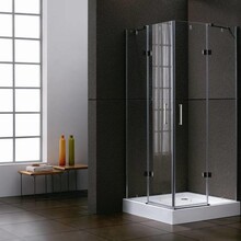 Douchecabine Infinty Vierkant 100x100 cm Draaideur Helderglas 6 mm veiligheidsglas