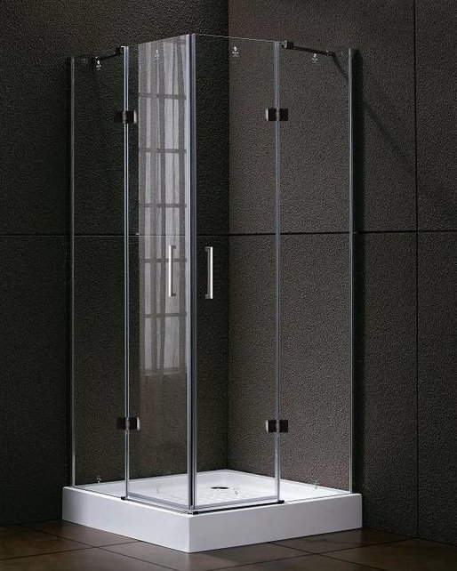 Douchecabine Infinty Vijfhoek 90x90 cm Draaideur Helderglas 6 mm veiligheidsglas