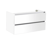 Badkamermeubel Set Trendline Century Oak 120x47x52 cm met natuursteen blad en Waskom