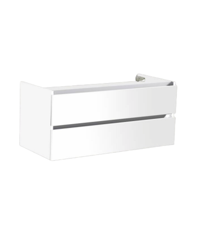 SANI-SUPPLY Badkamermeubel Set Trendline Century Oak 120x47x52 cm met natuursteen blad en Waskom